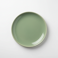 Artisan Handmade Ceramic Dinner Plate - Sage Green Glaze